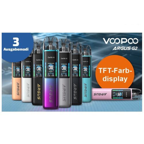 VooPoo Argus G2 E-Zigaretten Set