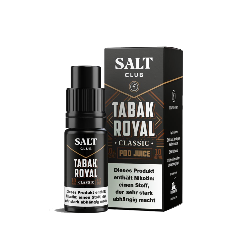 Salt Club Flavorist Tabak Royal Nikotinsalz Liquid