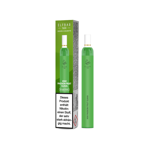 Elfbar - T600 Einweg E-Zigarette - Kiwi Passion Fruit...