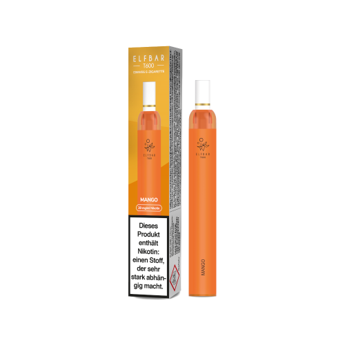 Elfbar - T600 Einweg E-Zigarette - Mango 20 mg/ml 10er...