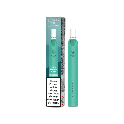 Elfbar T600 Einweg E-Zigarette - Peach Mango Guava 20...