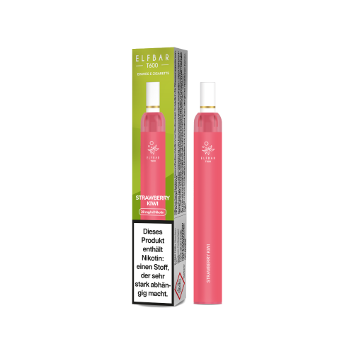 Elfbar T600 Einweg E-Zigarette - Strawberry Kiwi 20 mg/ml...