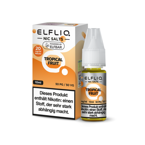 ELFLIQ - Tropical Fruit - Nikotinsalz Liquid 20 mg/ml
