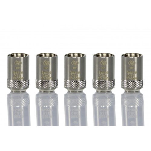Clearomizer InnoCigs BF SS316 Heads 5er Pack - 0,5 Ohm