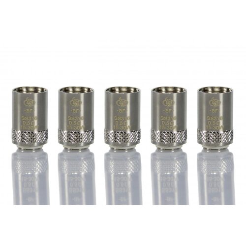 Clearomizer InnoCigs BF SS316 Heads 5er Pack 0,6 Ohm