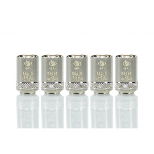 Clearomizer InnoCigs BF SS316 Heads 5er Pack - 1,0 Ohm
