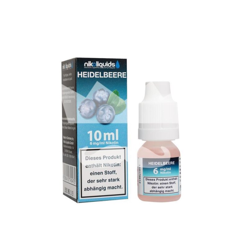Nikoliquid Heidelbeere Liquid 10ml 3mg