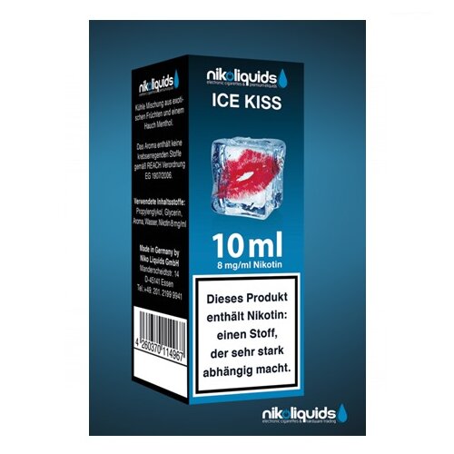 Nikoliquid Ice Kiss Liquid 10ml 0mg