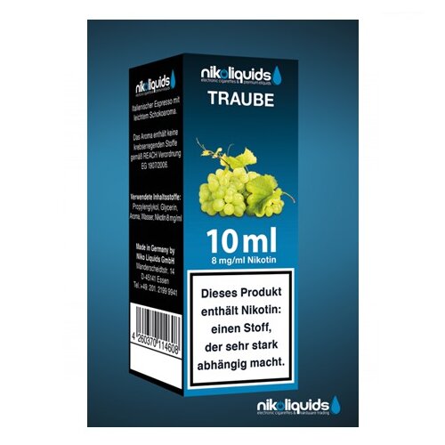 Nikoliquid Traube Liquid 10ml 16mg