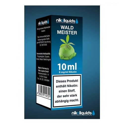 Nikoliquid Waldmeister Liquid 10ml 6mg