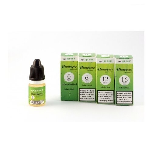 eGoGreen Himbeere Flavour Liquid 3mg