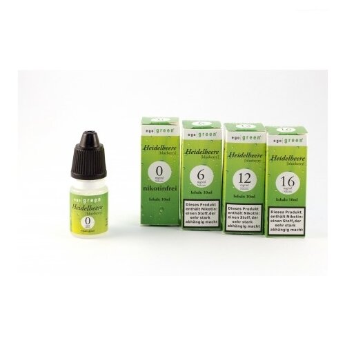 eGoGreen Heidelbeere Flavour Liquid 3mg