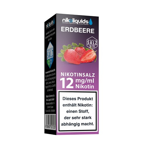 Nikoliquid Nikotinsalz Erdbeere Liquid 20mg