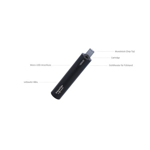 InnoCigs eGo POD E-Zigaretten Set schwarz