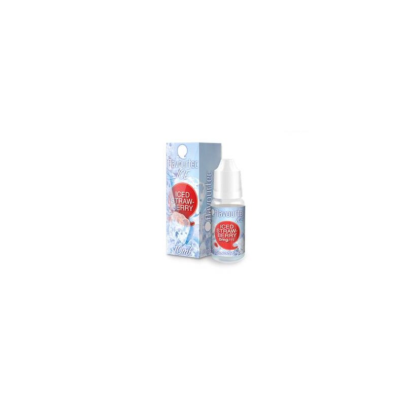 Flavourtec Iced Strawberry E-Liquid made in EU