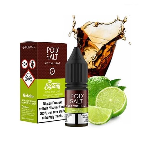 Pod Salt Fusion Nic Salts Cola with Lime 20mg