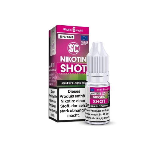 SC Nik Shot 10ml 50PG 50VG 6mg