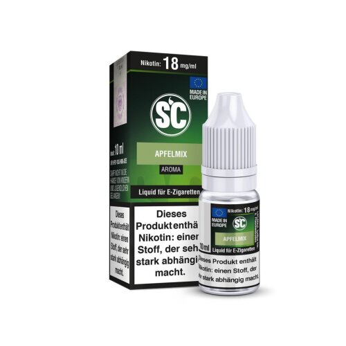 SC Liquid mit Nikotin Apfelmix 3mg 10er