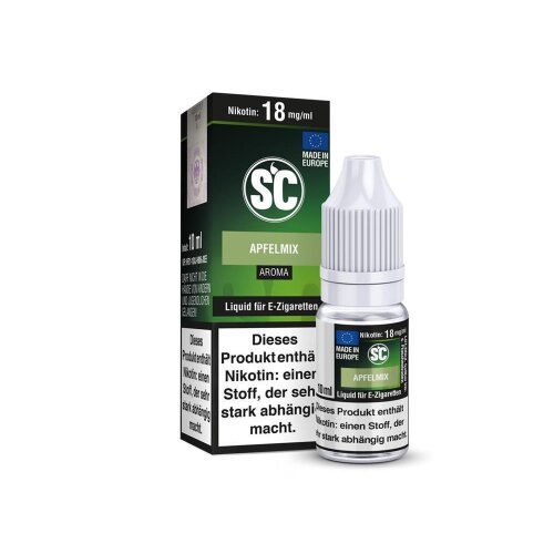 SC Vaping Liquid Apfelmix 18mg