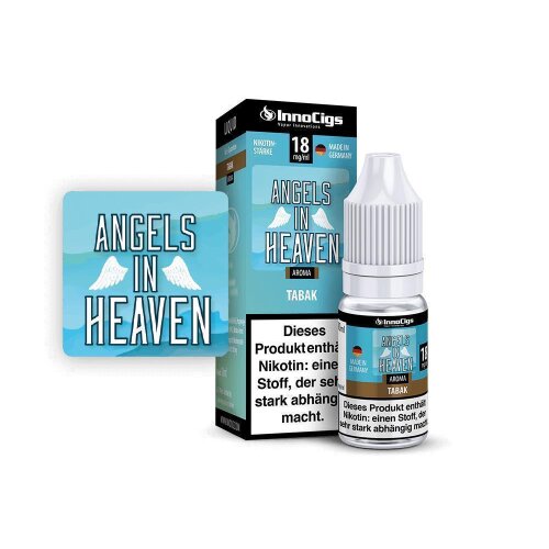 InnoCigs Dampfer Liquid Angels in Heaven Tabak 0mg 1er