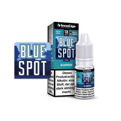 InnoCigs Aroma Liquid Blue Spot Blaubeere 9mg 10er