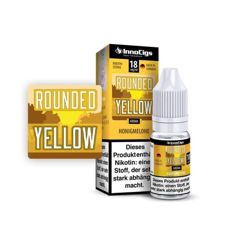InnoCigs Aroma Liquid Rounded Yellow Honigmelone 0mg 1er