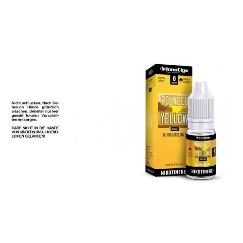 Liquid InnoCigs Vape Juice Rounded Yellow Honigmelone 3mg...