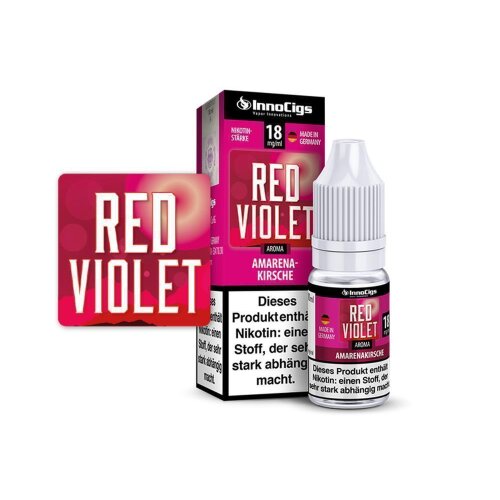 InnoCigs E Liquid Red Violet Amarenakirsch 18mg 1er