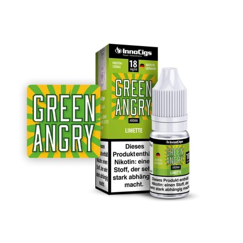 InnoCigs Juice Green Angry Limette 0mg 1er