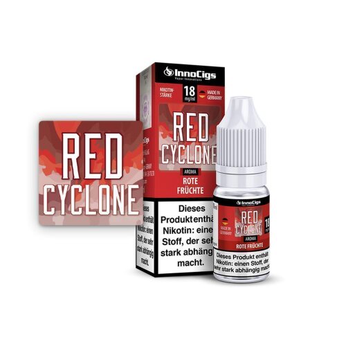 Nicotin Liquid InnoCigs Red Cyclone Rote Früchte 0mg 1er