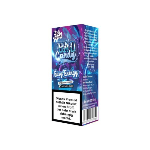 Bad Candy Easy Energy E Liquid Nic Salts