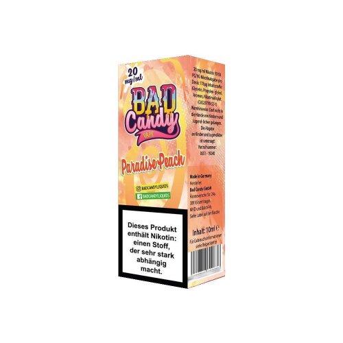 Bad Candy Nikotinsalz Liquid Paradise Peach 20mg