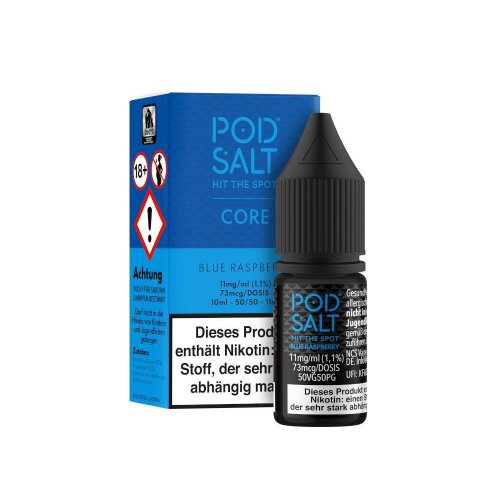 Pod Salt Core Liquid Blue Raspberry Nikotinsalz