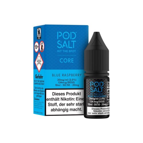 Nikotinsalz Liquid Pod Salt Core Blue Raspberry 20mg