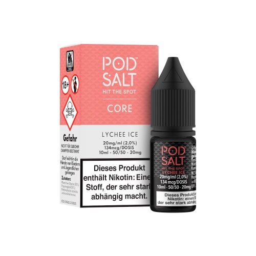 Pod Salt Core Lychee Nic Salts Liquid 20mg
