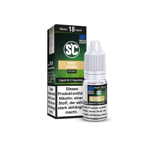 SC Liquid mit Nikotin Honey Crunch 18mg 10er