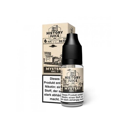 History Juice Nikotinliquid Mystery frischer Fruchtmix 12mg