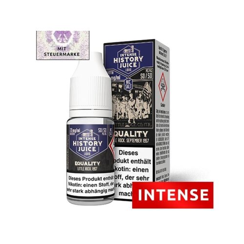 Nic Salts History Juice Intense Equality Himbeer Cassis 20mg