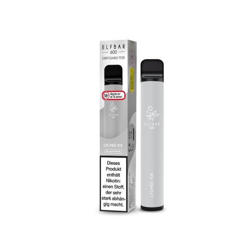 Disposable Kit Elf Bar 600 Lychee Ice 20mg
