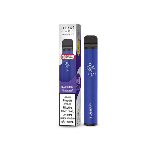 Einweg E-Zigarette Elf Bar 600 Blueberry 20mg