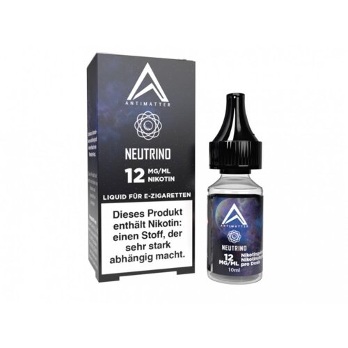 Antimatter Premiumliquid Neutrino Cassis Frische 12mg