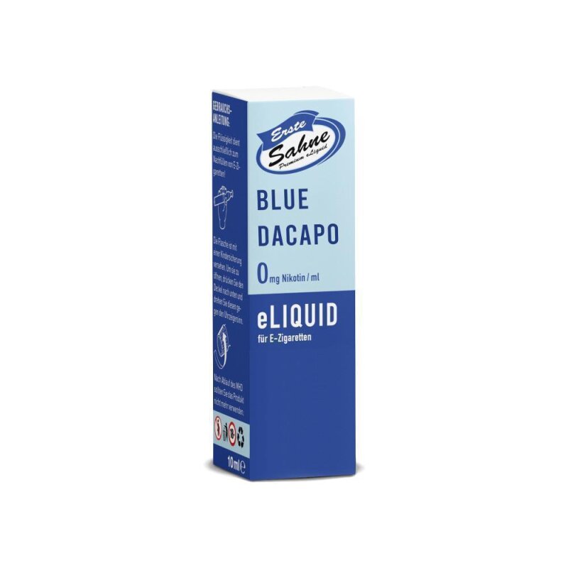 Erste Sahne Blue daCapo E-Zigaretten Liquid