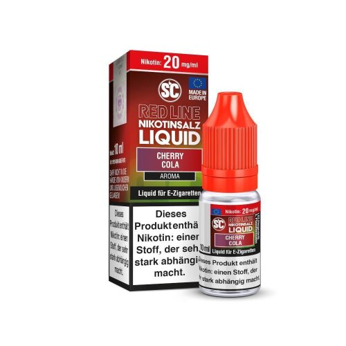 SC Red Line Liquid Nikotinsalz Cherry Cola 20mg