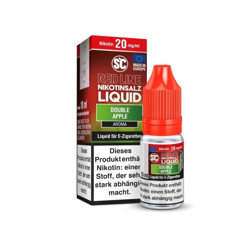Nikotinsalz Liquid SC Red Line Double Apple 20mg 10er
