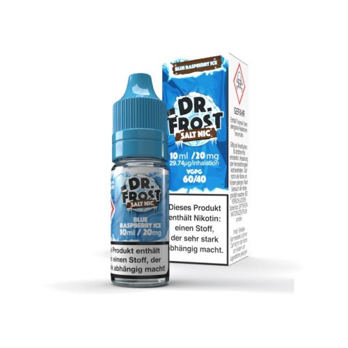 Dr Frost Blue Raspberry Ice Nikotinsalz Liquid 20mg