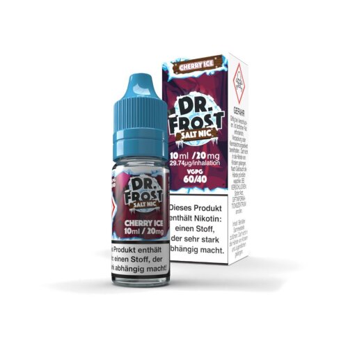 Dr Frost Polar Ice Vapes Cherry Ice Nikotinsalz Liquid 20mg