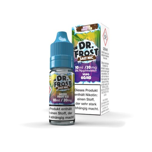 Dr Frost Nic Salts Liquid Mixed Fruit Ice 20mg