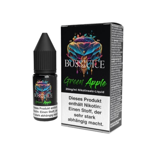 Boss Juice Green Apple Nikotinsalz Liquid