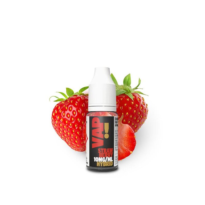VAP! HYBRID Strawberry Nikotinsalz Liquid 10ml