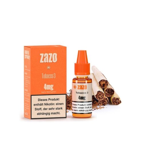 ZaZo Liquid Tobacco 3 4mg